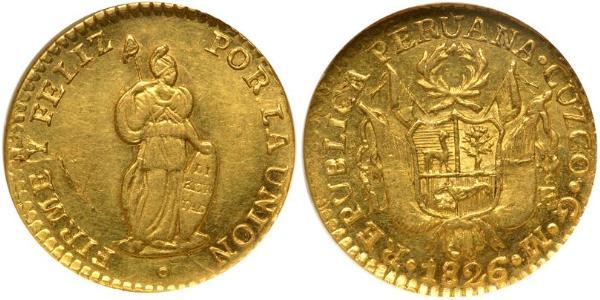 1 Escudo 秘鲁 金 