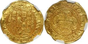 1 Escudo 西班牙哈布斯堡王朝 (1516 - 1700) 金 