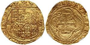 1 Escudo 西班牙哈布斯堡王朝 (1516 - 1700) 金 