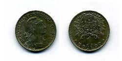 1 Escudo Second Portuguese Republic (1933 - 1974) 銅/Zinc 