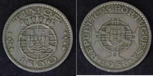1 Escudo 东帝汶 / 葡萄牙 銅/Zinc 