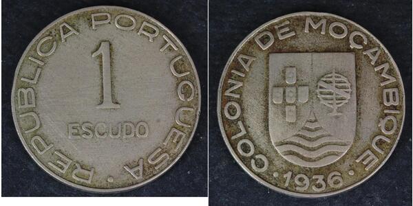 1 Escudo Mozambique 銅/镍 
