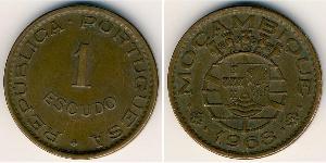 1 Escudo Mozambique 青铜 