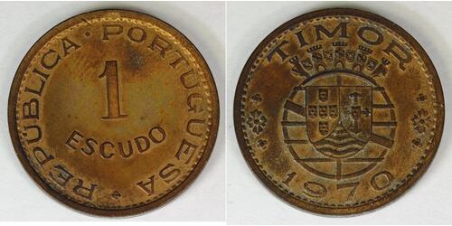 1 Escudo 东帝汶 青铜 
