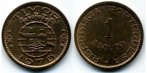 1 Escudo 东帝汶 / 葡萄牙 青铜 