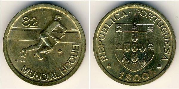 1 Escudo 葡萄牙 青铜/镍 