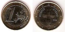 1 Euro Chypre (1960 - ) Bilame 