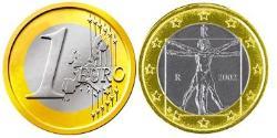 1 Euro Italie Bilame 