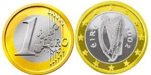 1 Euro Ireland (1922 - ) Bimetal 