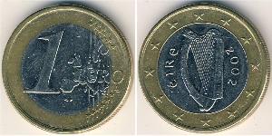 1 Euro Irlanda (1922 - ) Bimetal 