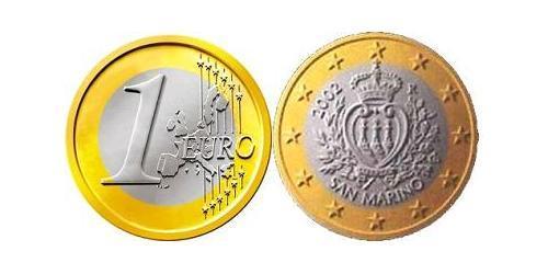 1 Euro San Marino Bimetal 