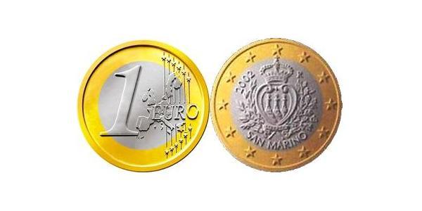 1 Euro San Marino Bimetal 