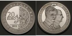 1 Euro Belgien Silber 
