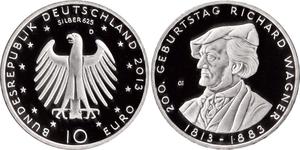 1 Euro Federal Republic of Germany (1990 - ) Silver 