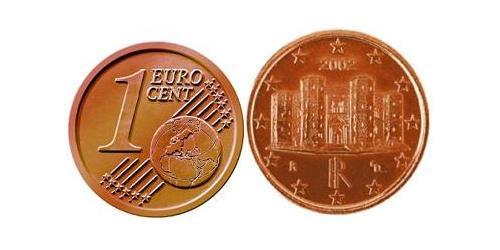 1 Eurocent Italia Cobre/Acero 