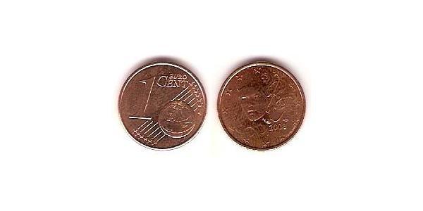 1 Eurocent Cinquième République (1958 - ) Cuivre/Acier 