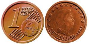 1 Eurocent Luxemburg Kupfer/Stahl 