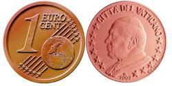 1 Eurocent Vatikan (1926-) Kupfer/Stahl John Paul II (1920 - 2005)