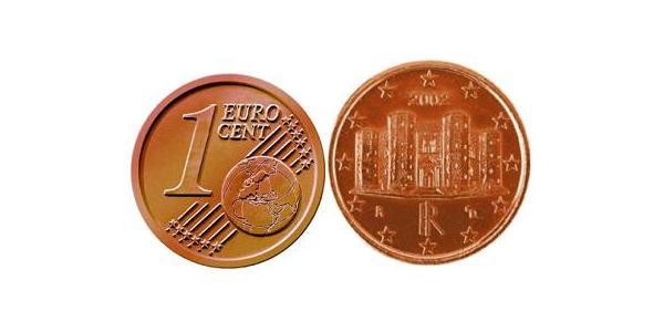 1 Eurocent 意大利 Steel/銅 