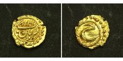 1 Fanam 印度 金 