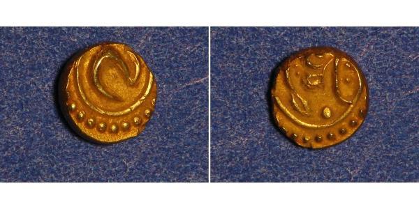 1 Fanam 印度 金 