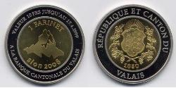 1 Farinet Svizzera Bimetal 