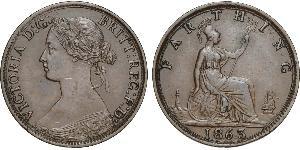 1 Farthing United Kingdom of Great Britain and Ireland (1801-1922) Bronze Victoria (1819 - 1901)