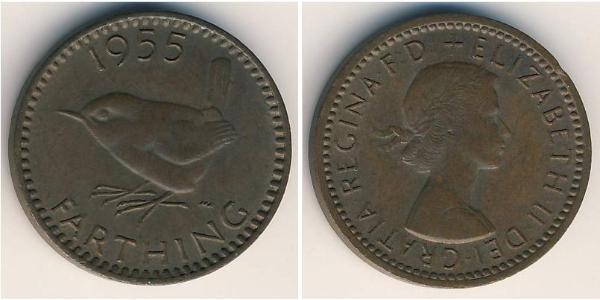 1 Farthing Vereinigtes Königreich (1922-) Bronze Elizabeth II (1926-2022)