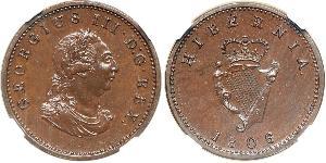 1 Farthing Ireland (1922 - ) Copper George III (1738-1820)