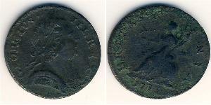 1 Farthing Königreich Großbritannien (1707-1801) Kupfer Georg III (1738-1820)