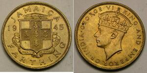 1 Farthing Jamaica (1962 - ) Nickel 