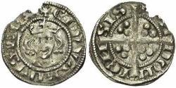 1 Farthing Reino de Inglaterra (927-1649,1660-1707) Plata Eduardo I (1239 - 1307)