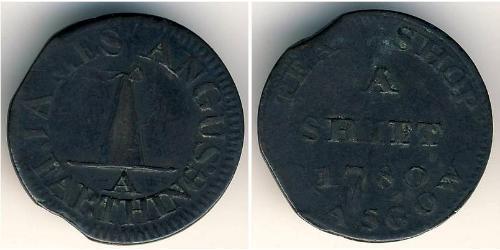1 Farthing 英国 銅 