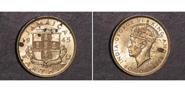 1 Farthing 牙买加 镍 