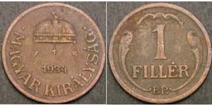 1 Filler Ungarn (1989 - ) Bronze 