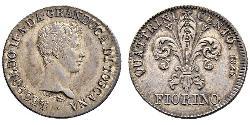 1 Fiorino Italian city-states Plata 