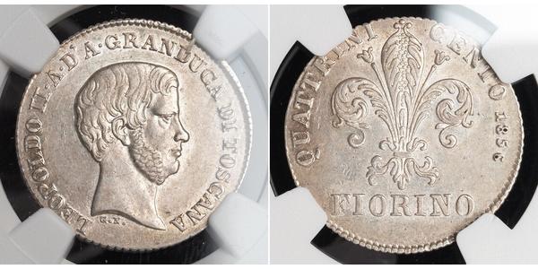 1 Fiorino Italien / Italian city-states Silber 