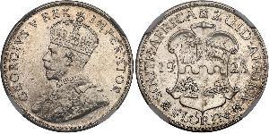 1 Florin Afrique du Sud Argent George V (1865-1936)
