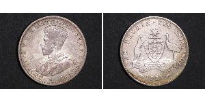 1 Florin Australie (1939 - ) Argent George V (1865-1936)