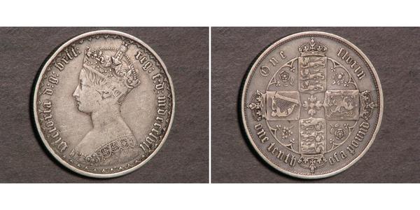 1 Florin Royaume-Uni de Grande-Bretagne et d
