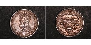 1 Florin Ôstralie (1788 - 1939) Argent George V (1865-1936)