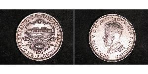 1 Florin Ôstralie (1788 - 1939) Argent George V (1865-1936)