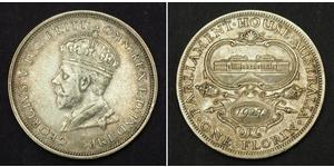 1 Florin Ôstralie (1788 - 1939) Argent George V (1865-1936)