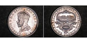 1 Florin Australia (1788 - 1939) Argento Giorgio V (1865-1936)