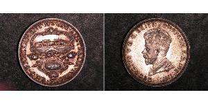 1 Florin Australia (1788 - 1939) Argento Giorgio V (1865-1936)