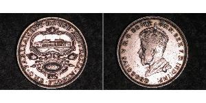 1 Florin Australia (1788 - 1939) Argento Giorgio V (1865-1936)