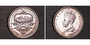 1 Florin Australia (1788 - 1939) Argento Giorgio V (1865-1936)