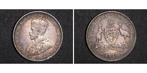 1 Florin Australia (1939 - ) Argento Giorgio V (1865-1936)