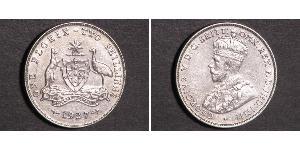 1 Florin Australia (1939 - ) Argento Giorgio V (1865-1936)