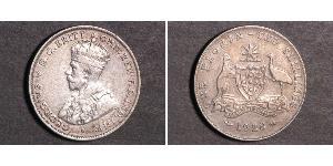 1 Florin Australia (1939 - ) Argento Giorgio V (1865-1936)